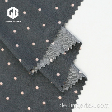 Speckle Polyester Spandex Penetration Bedrucktes Single Jersey